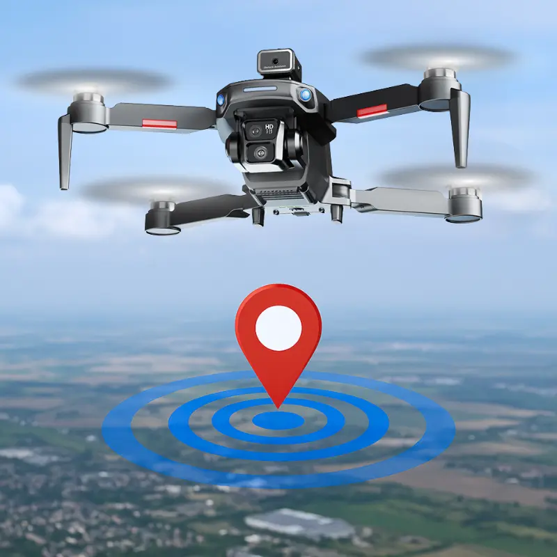 Dron z kamerą i GPS z transmisją FPV w pilocie i telefonie LunoGo